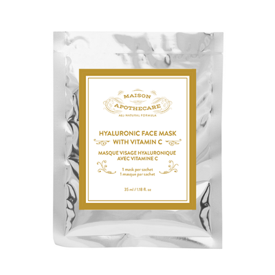 Healing Hyaluronic Face Mask + Vitamin C - Maison Apothecare