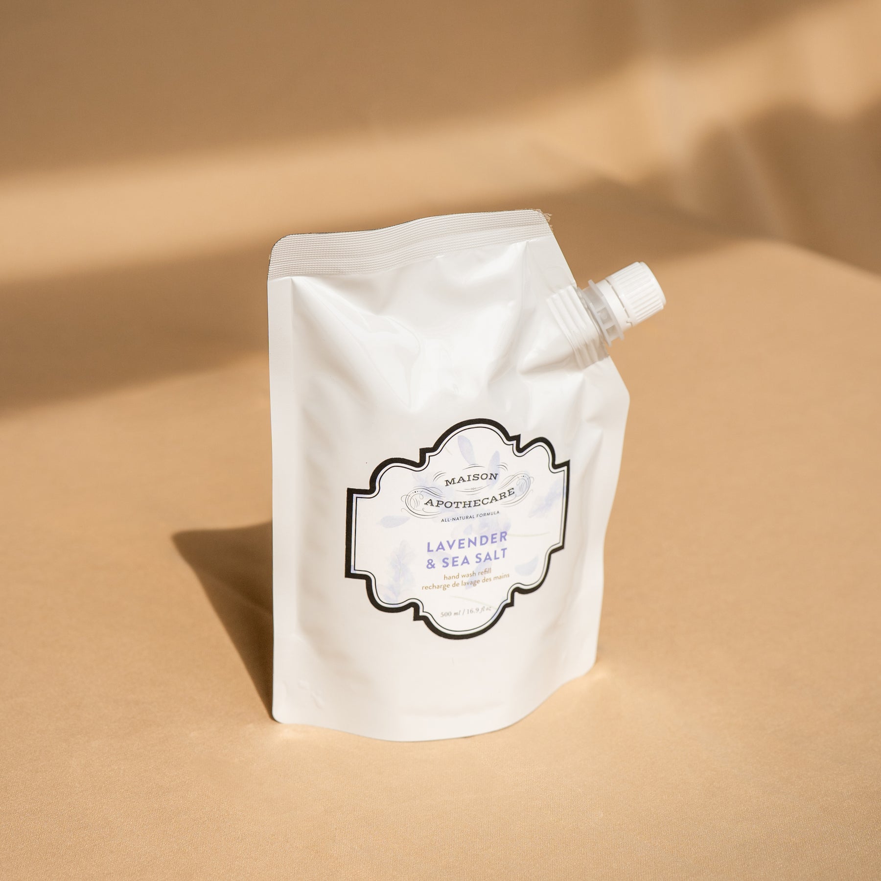 Sea Salt Java Refill Hand Wash Lavender & Sea Salt Refill Pouch 500ml – Maison Apothecare