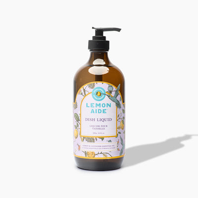 Lemon Aide - Lemon & Lavender Dish Liquid 500ml - Maison Apothecare