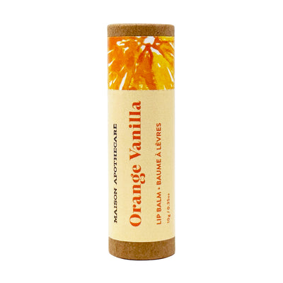 Lip Balm - Orange & Vanilla - Maison Apothecare