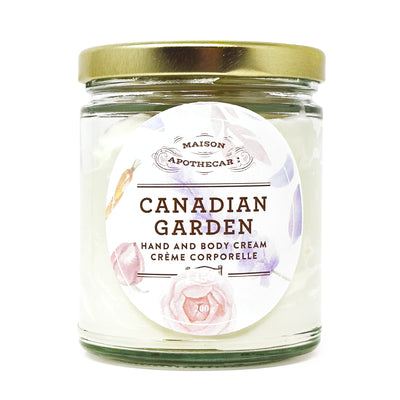 Hand and Body Cream - Canadian Garden - Maison Apothecare