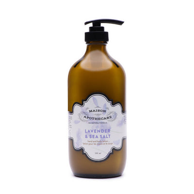 Lotion - Lavender & Sea Salt Hand and Body Lotion - Maison Apothecare