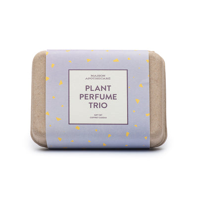 Pure Plant Perfume Trio -Eco Box - Maison Apothecare